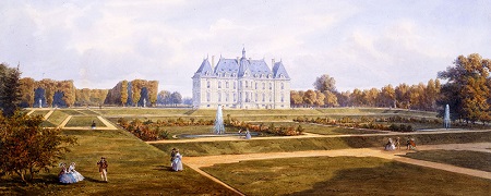 Le château de Sceaux à la fin du XIXème siècle
