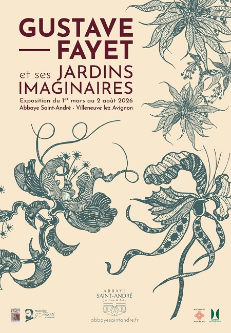 affiche exposition Gustave Fayet